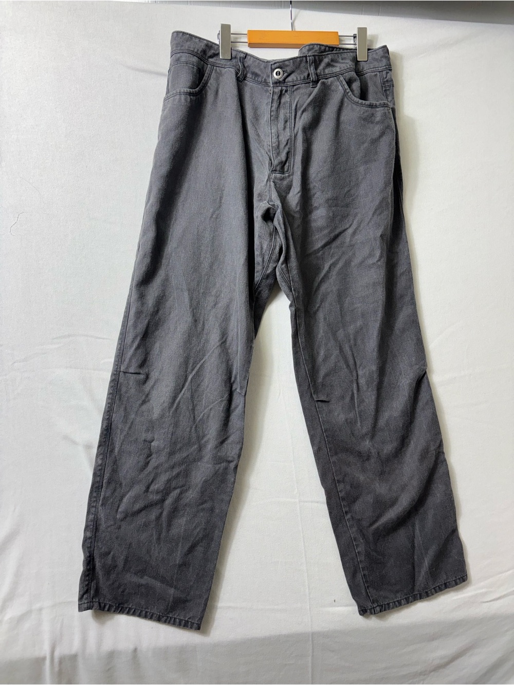 Patagonia Men’s Hemp Blend Pleated Pants Gray Size 38